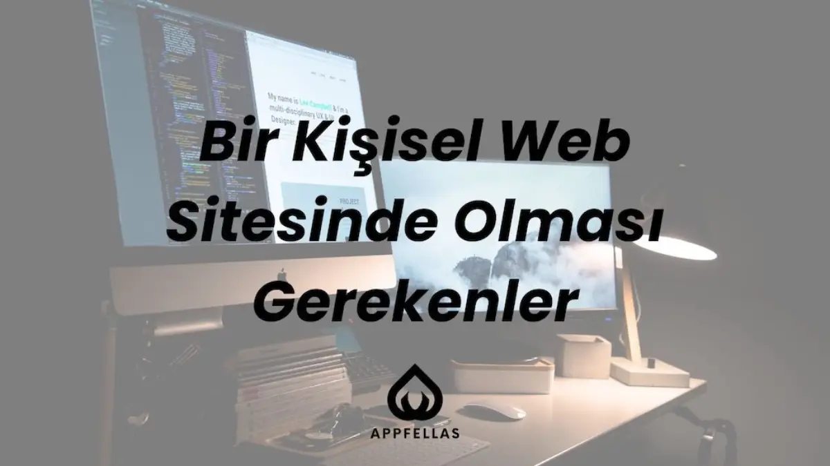 Bir Kişisel Web Sitesinde Olması Gerekenler